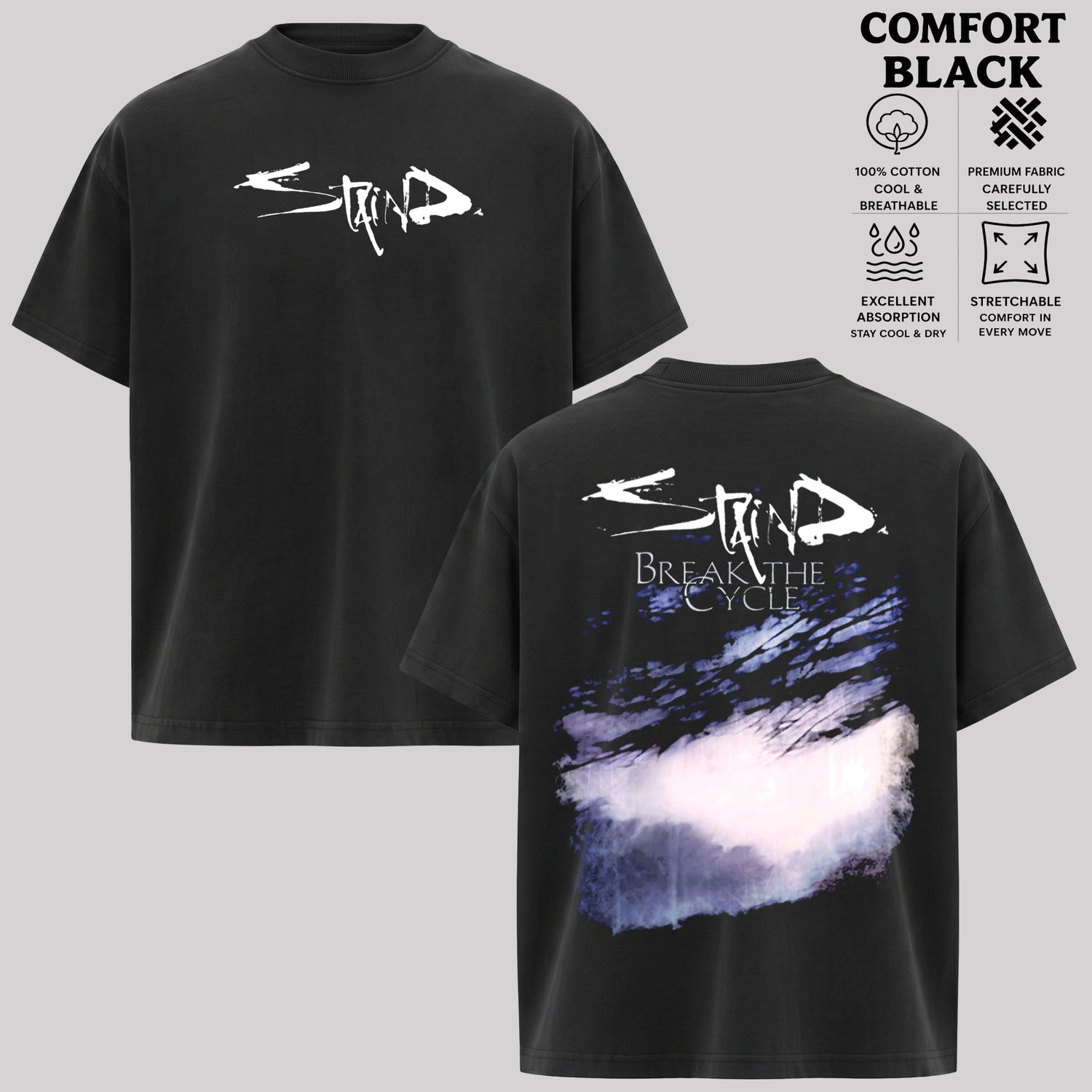 Staind Break the Cycle T-Shirt & Hoodie