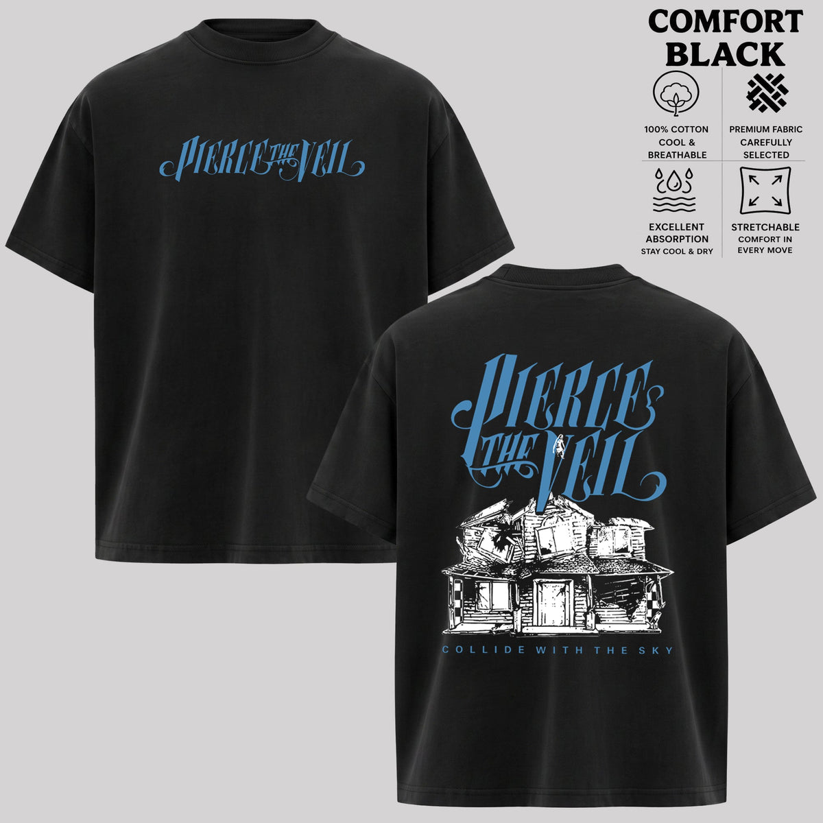 Pierce the Veil Album Cover Inspired Graphic T-Shirt & Hoodie
