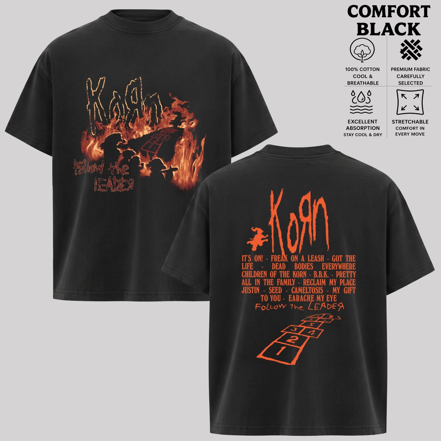 Vintage 90s vintage Korn band T Shirt & Hoodie