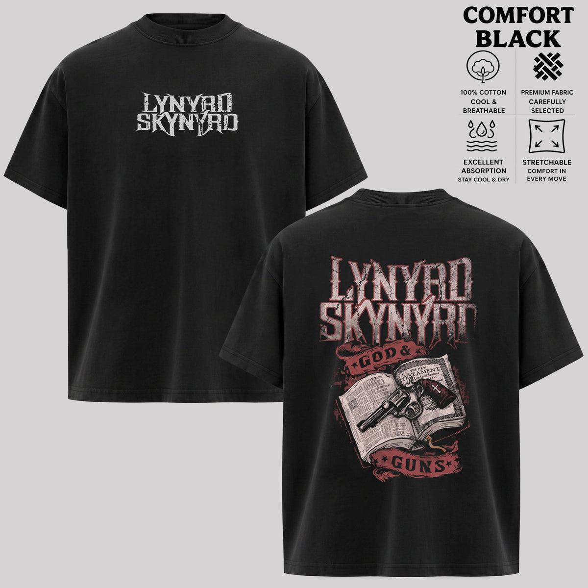 Retro Vintage 1996 LYNYRD SKYNYRD Concert Tour T-Shirt , Lynyrd Skynyrd T-Shirt & Hoodie