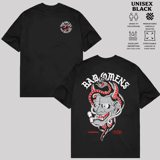 Retro Bad Omens Band Hannya 2022 Merch T-Shirt & Hoodie