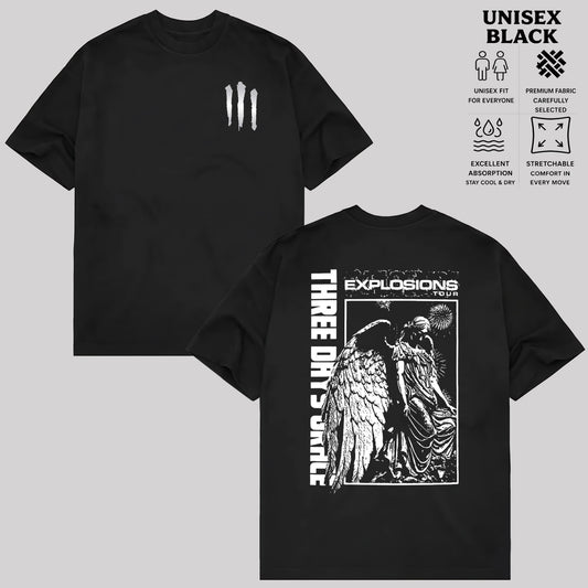 Three Days Grace Explosions Tour Tshirt & hoodie