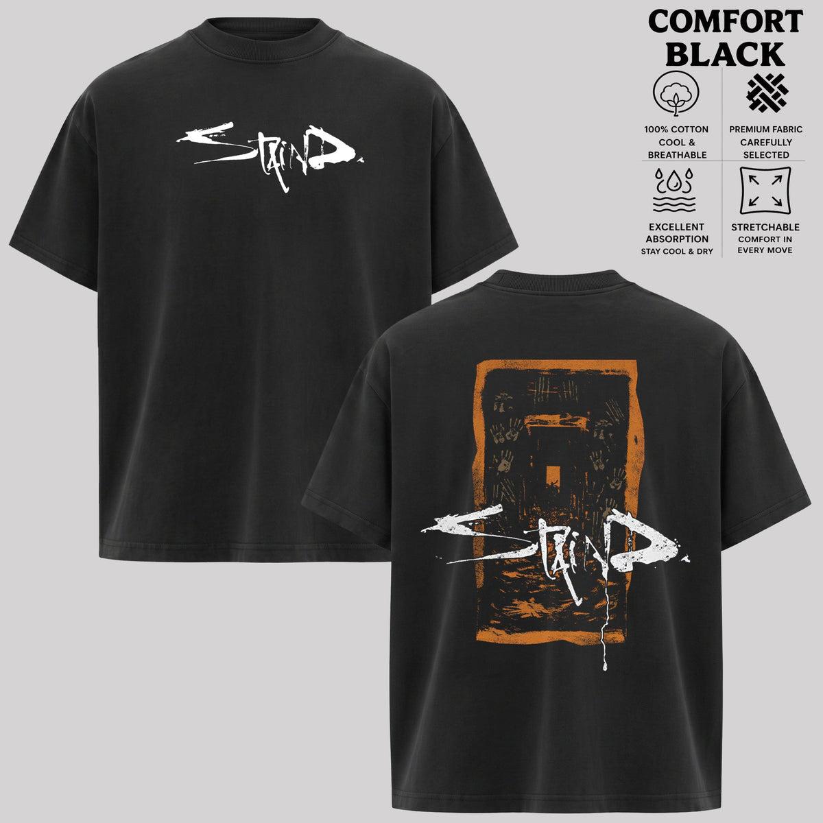 Retro Staind Confessions of the Fallen Hands T-Shirt & Hoodie