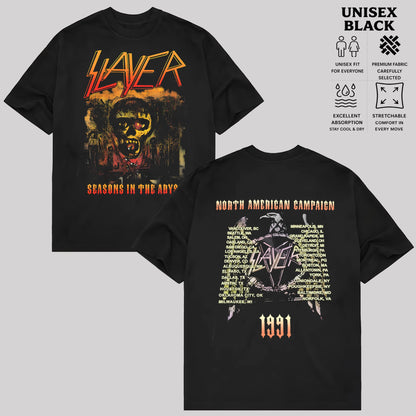 Slayer North American Campaign 1991 Shirt & Hoodie