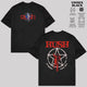 Rush American Tour 1977 Vintage Graphic T-Shirt Classic Rock Band Tee