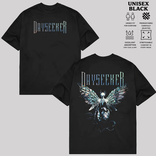 Dayseeker Angel Wings Graphic T-Shirt & Hoodie