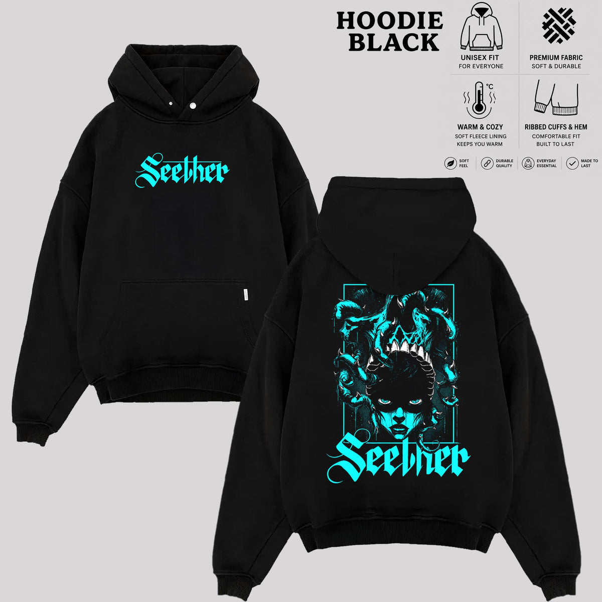 Seether Graphic T-Shirt & Hoodie