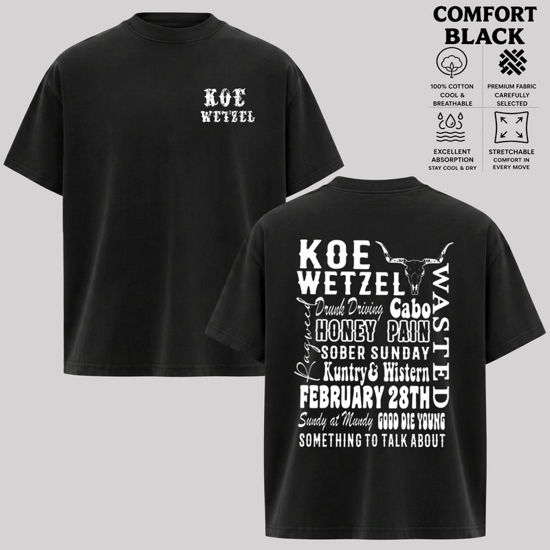 Koe Wetzel Vintage Country Music T-Shirt & Hoodie