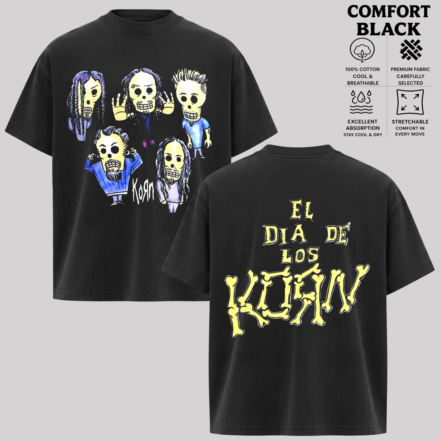 Vintage 2000 EL DIA DE LOS KORN T-Shirt & Hoodie