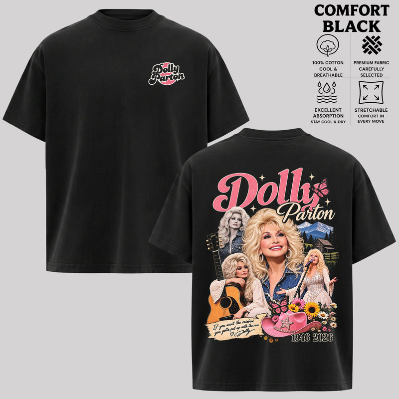 Dolly Parton Retro Graphic T-Shirt & Hoodie