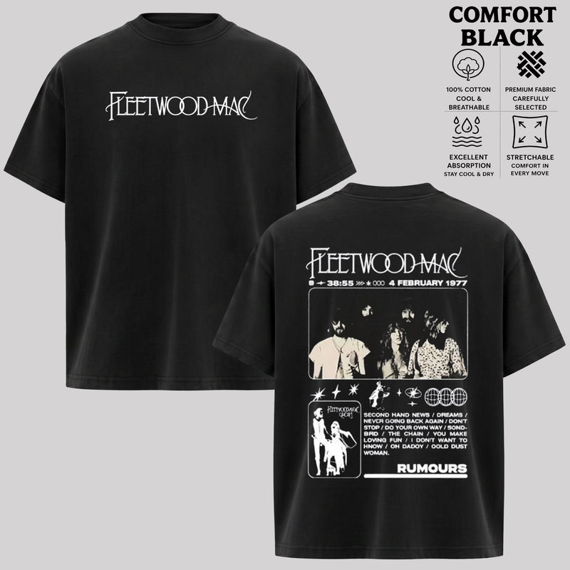 Fleetwood Mac Shirt, Vintage Rock Music T-Shirt & Hoodie, Retro Graphic Tee