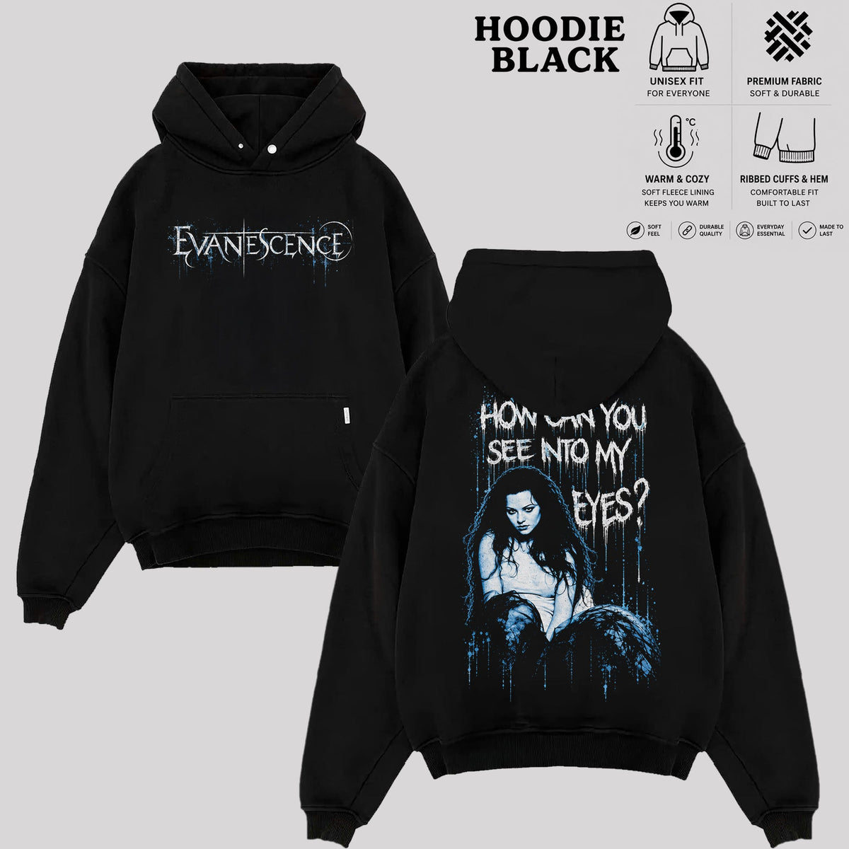 Evanescence Graphic T-Shirt & Hoodie
