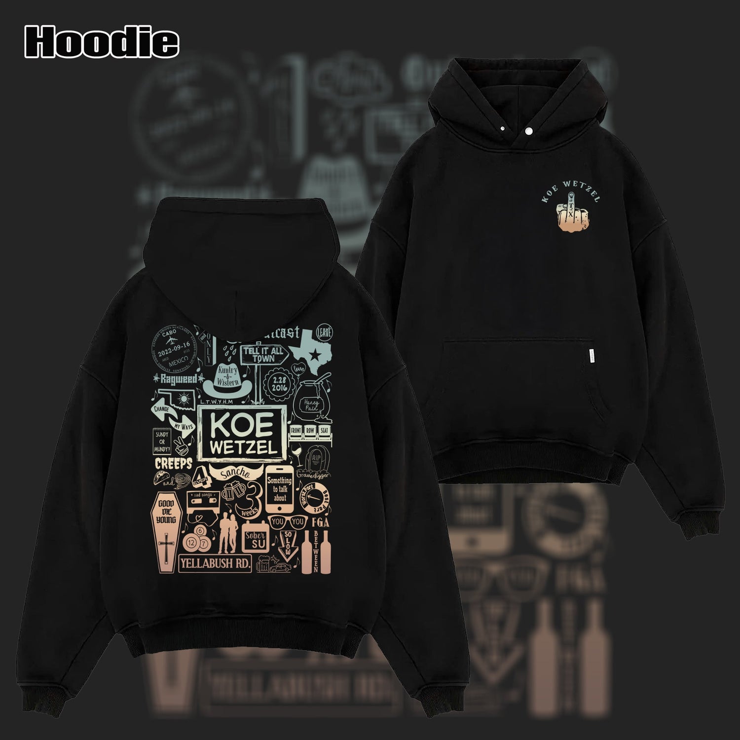 Vintage Koe Wetzel Sweet Dreams Shirt & Hoodie
