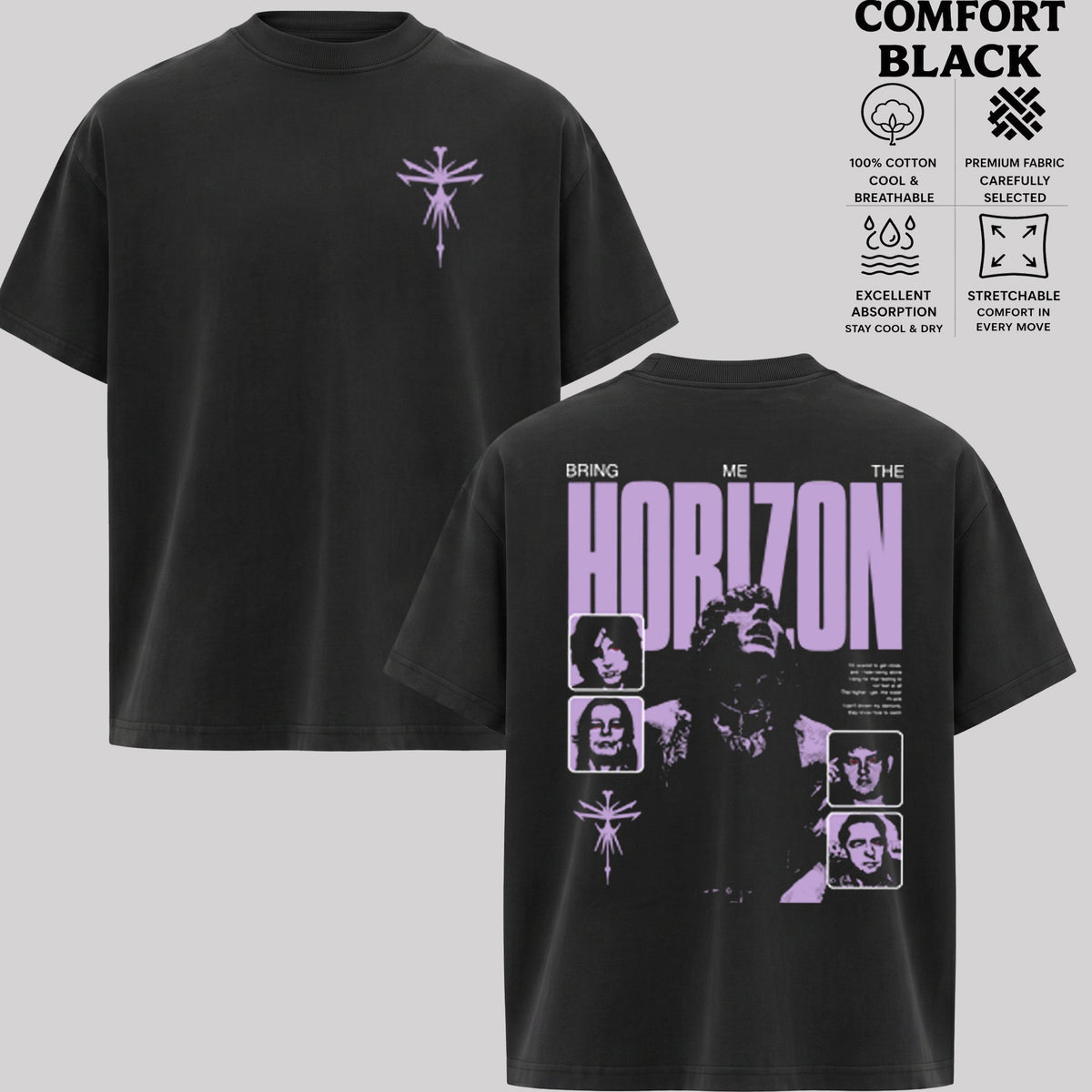 Bring Me the Horizon T-shirt - Metal Music Shirt & Hoodie