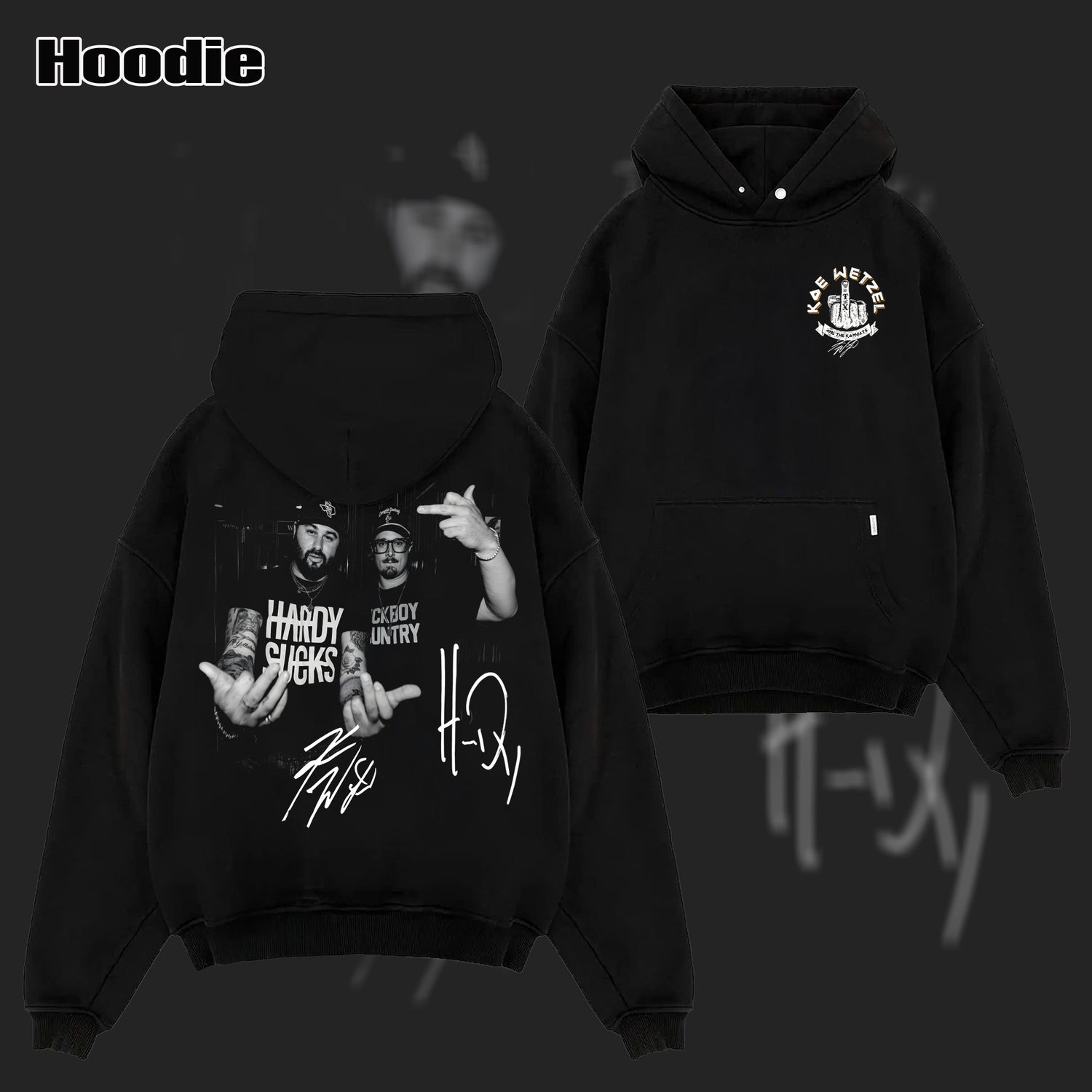 New Rare Hardy And Koe Wetzel Shirt & Hoodie