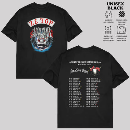 Vintage Lynyrd Skynyrd ZZ Top Tour T-shirt , Lynyrd Skynyrd T-Shirt & Hoodie.