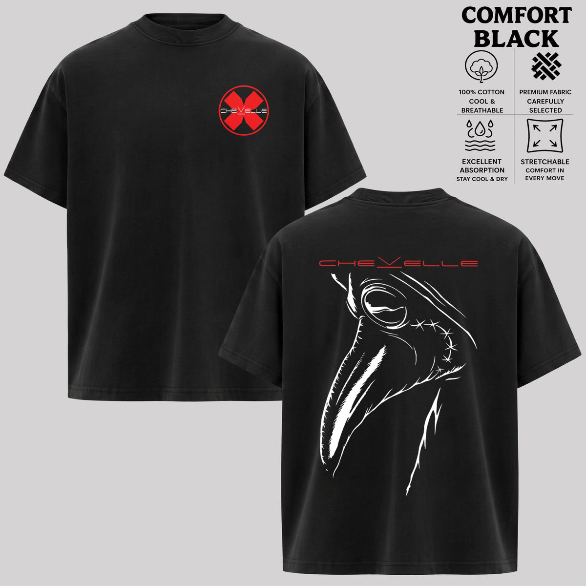 Chevelle Crow Graphic T-Shirt & Hoodie