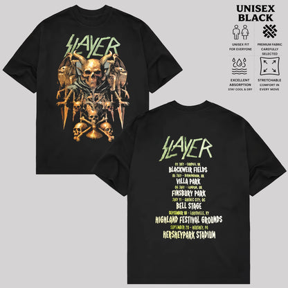 Slayer skull graphic shirt & Hoodie