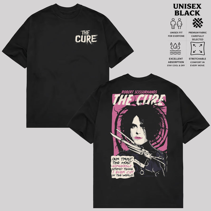 Vintage The Cure Shirt, Alternative Rock Tee