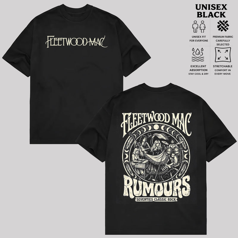 Fleetwood Mac Shirt, Vintage Rock Music T-Shirt & Hoodie, Retro Graphic Tee