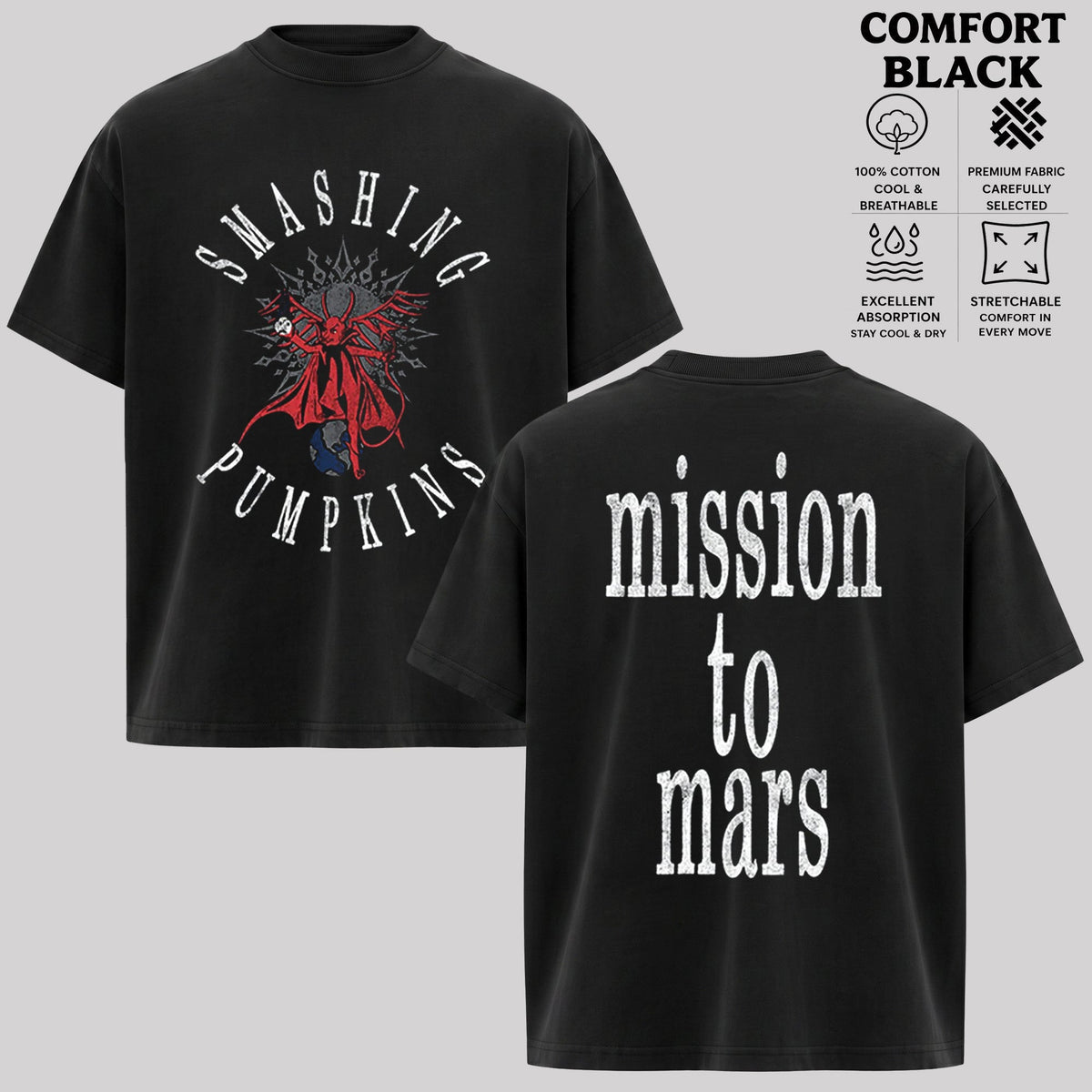 The Smashing Pumpkins Mission to Mars T-Shirt & Hoodie