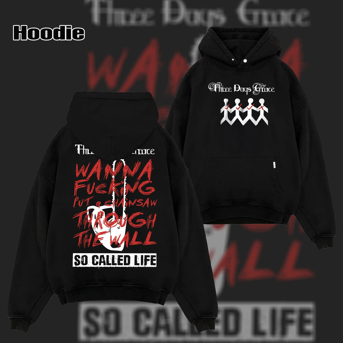 So Called Life Tee â€“ Three Days Grace T-shirt & hoodie