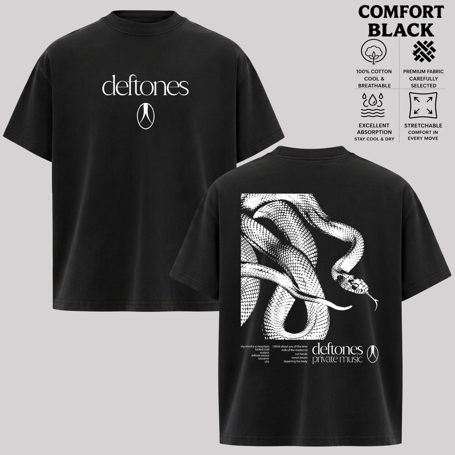 Retro Deftones Private Music 2025 T-Shirt & Hoodie