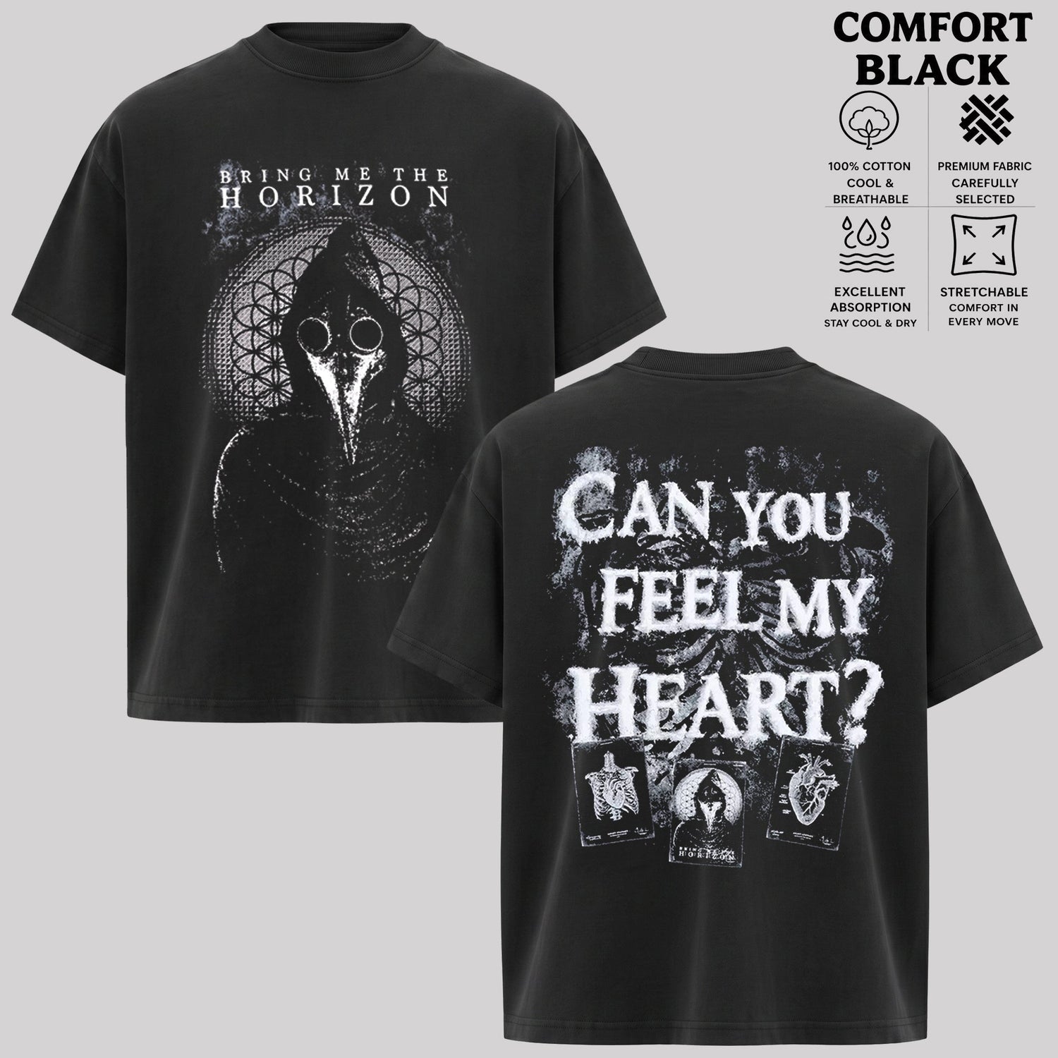 Bring Me The Horizon Can You Feel My Heart T-Shirt & Hoodie