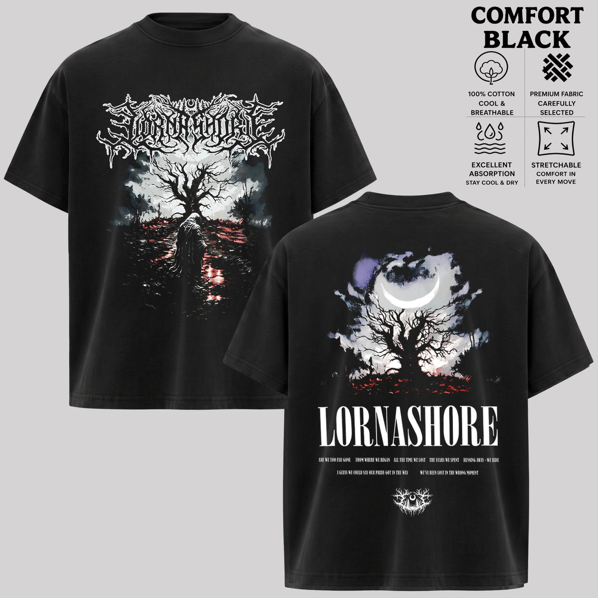 Lorna Shore Deathcore Band Tee & Hoodie
