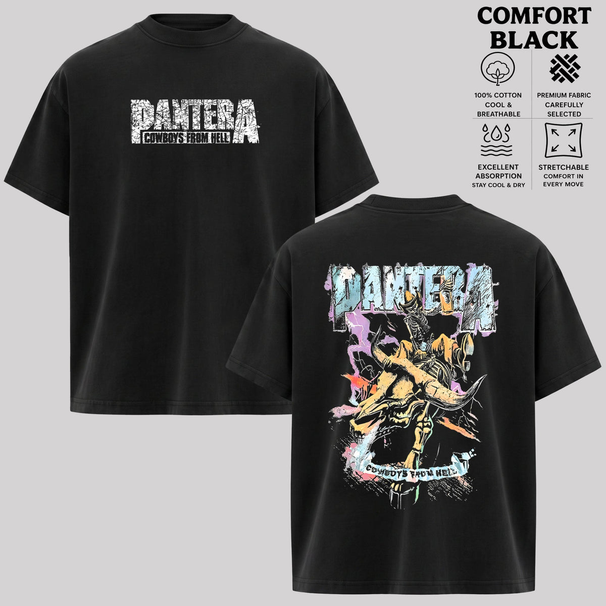 Pantera Cowboys From Hell Graphic T-Shirt & hoodie