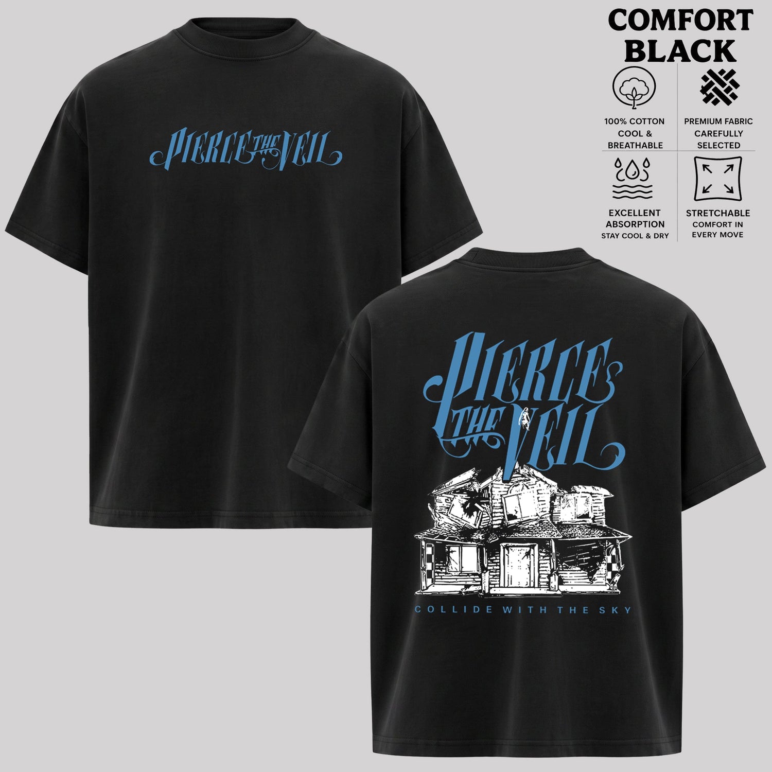 Pierce the Veil Album Cover Inspired Graphic T-Shirt & Hoodie