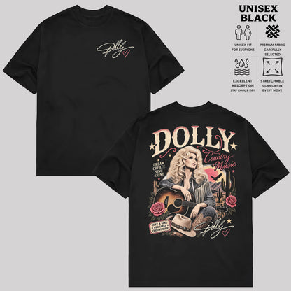 Dolly Parton Retro Graphic T-Shirt & Hoodie