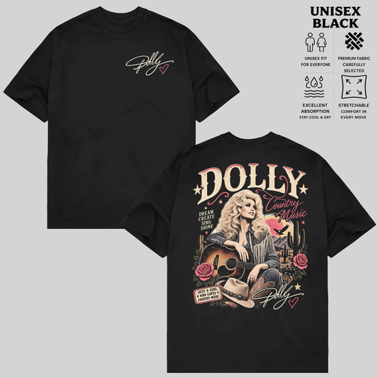 Dolly Parton Retro Graphic T-Shirt & Hoodie