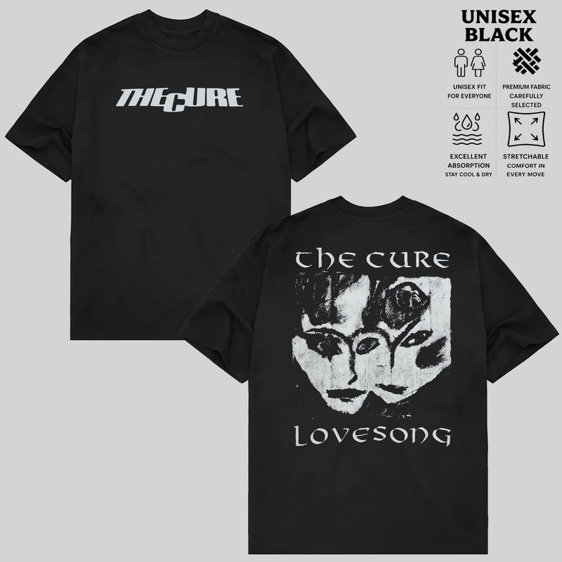 Vintage The Cure Shirt, Alternative Rock Tee
