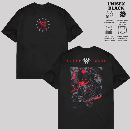 Sleep Token Crimson Reaper Graphic T-Shirt & Hoodie