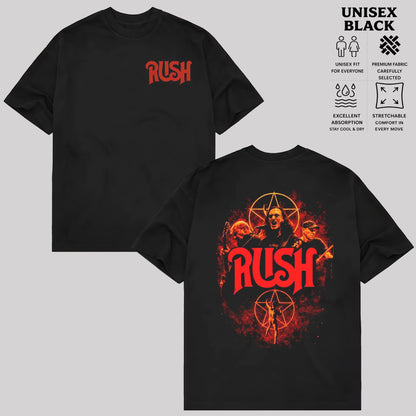 Rush Classic Rock Fan Tee T-shirt & Hoodie