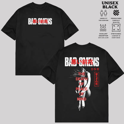 Retro Bad Omens Death of Peace of Mind T-Shirt & Hoodie