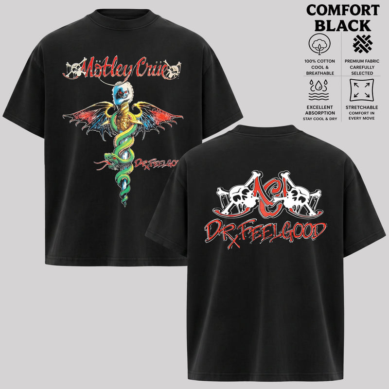 Retro Dr. Feelgood Winterland 2 Sided T-shirt  & Hoodie