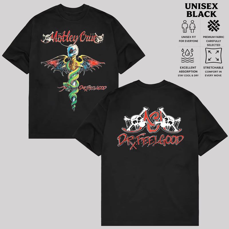 Retro Dr. Feelgood Winterland 2 Sided T-shirt  & Hoodie