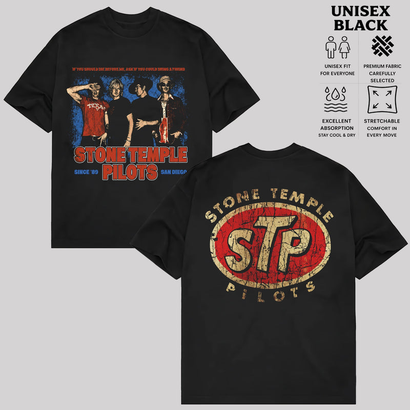 Stone Temple Pilots Band Shirt, Grunge Rock Tee