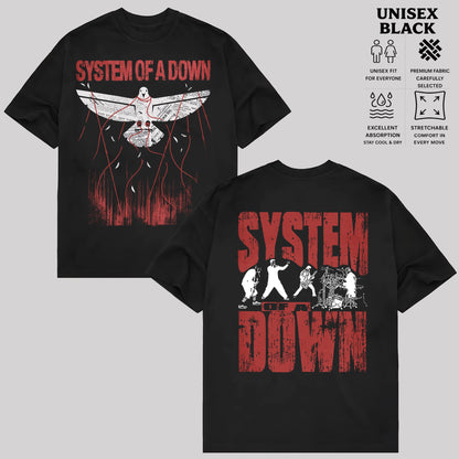 Vintage System of a Down Rock Band Shirt & Hoodie