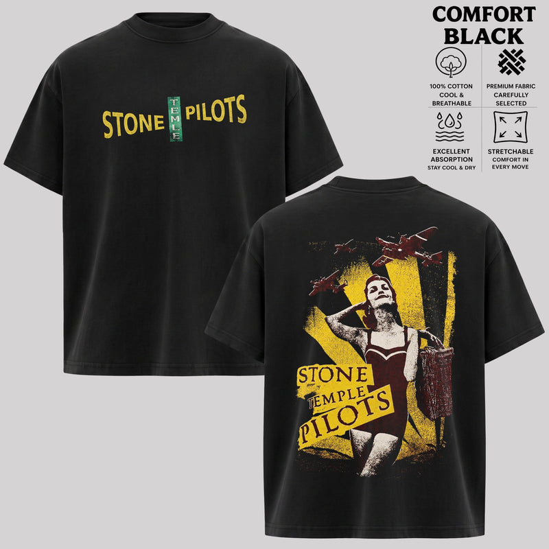 Stone Temple Pilots Band Shirt, Grunge Rock Tee