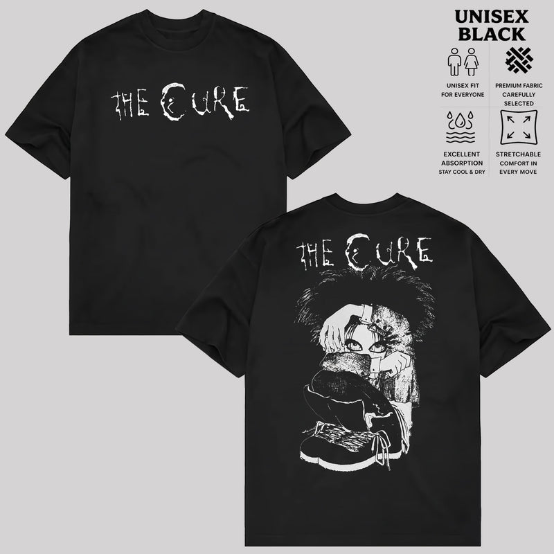 Vintage The Cure Shirt, Alternative Rock Tee