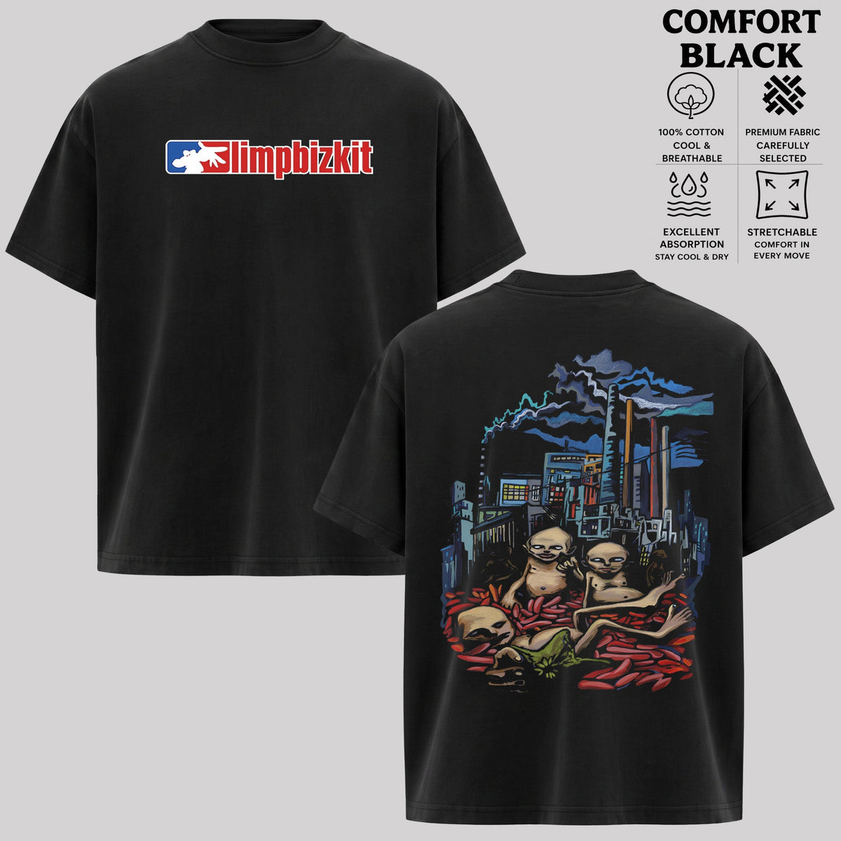 Retro Limp Bizkit Band Shirt& Hoodie