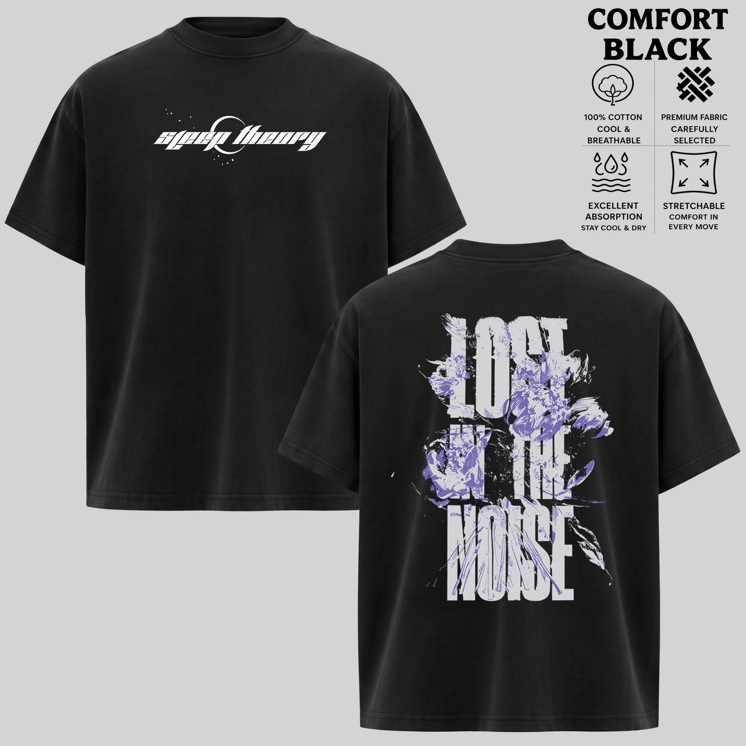 Vintage Sleep Theory Lost In The Noise T-shirt & Hoodie