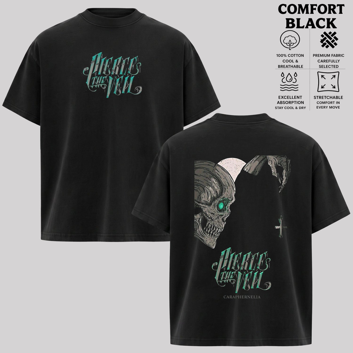 Pierce the Veil Caraphernelia Graphic T-Shirt & Hoodie