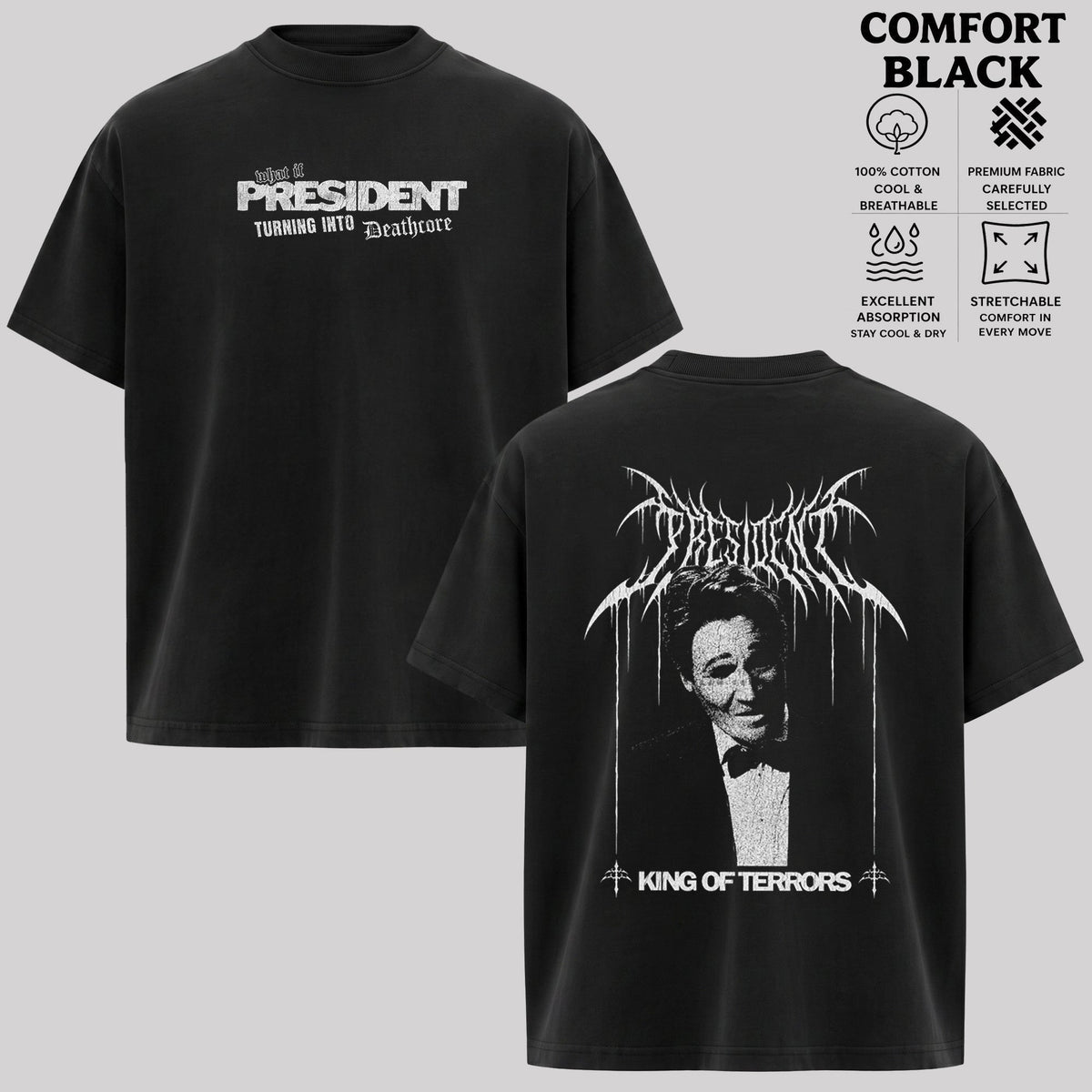 President Band Shirt & Hoodie, Retro Rock Shirt