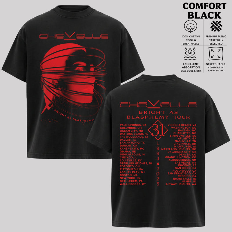 Chevelle Bright As Blasphemy Tour T-Shirt & Hoodie