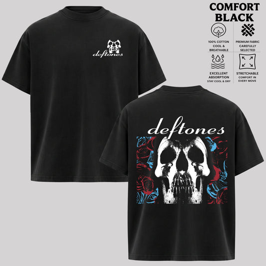 Vintage Deftones Skull Black t-shirt & hoodie