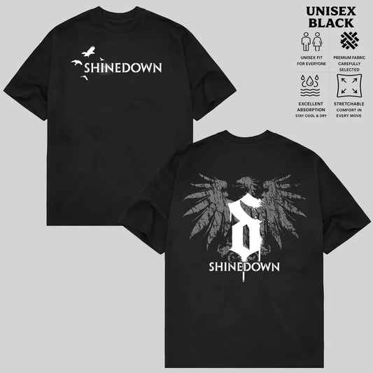 Vintage Shinedown Tour America Rock T Shirt & Hoodie